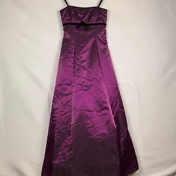 NWT VTG Zum Zum Niki Livas Juniors Y2K 90s Evening Gown Sz 1 Babydoll Prom Party - Picture 2 of 15